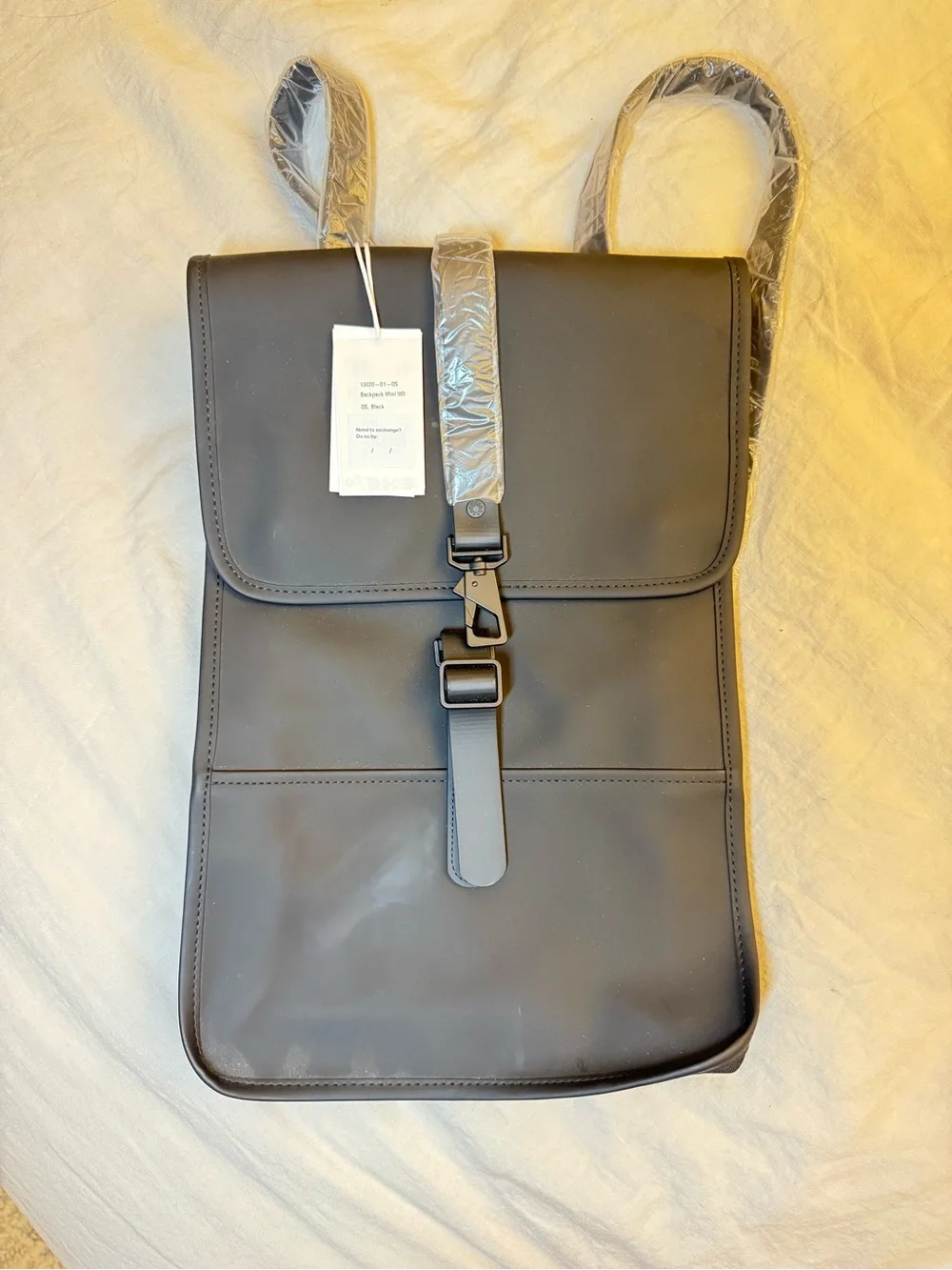 Rains Backpack Mini W3 Black NWT